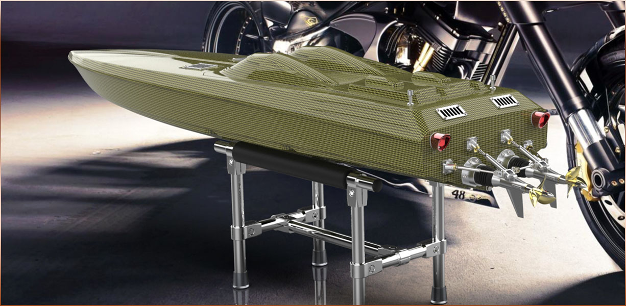 Arrow Shark 2015 Billet Gas Engine Mount V2& CG Position Changeble