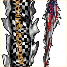 Checker Flag Decal