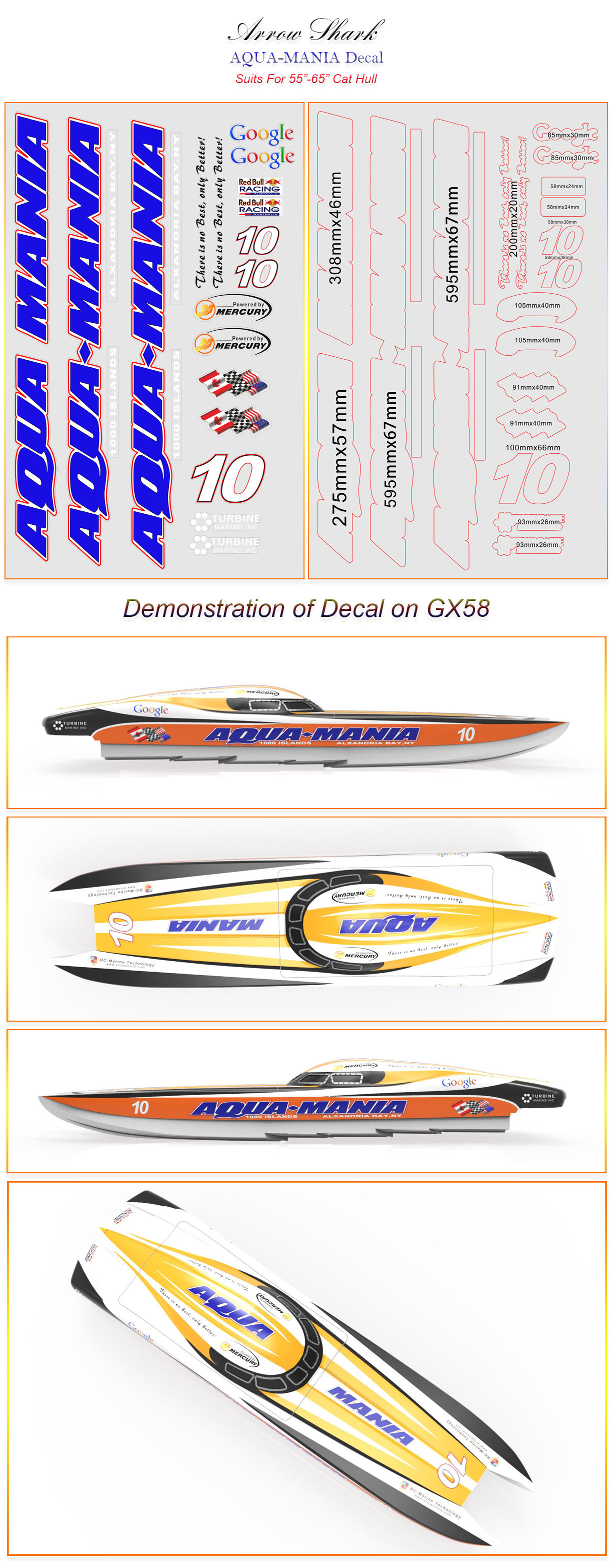 Aqua mania rc best sale boat